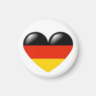 Aimant allemand de coeur - Deutsche Herz