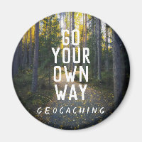Aller à votre propre façon Geocaching Custom Trail