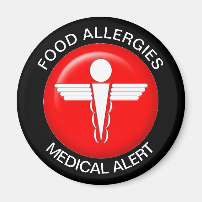 Aimant Allergies Alimentaires (Devant)