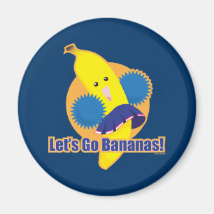 Aimant Allez, les bananes !