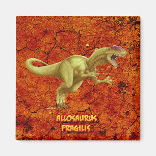 Aimant Allosaurus