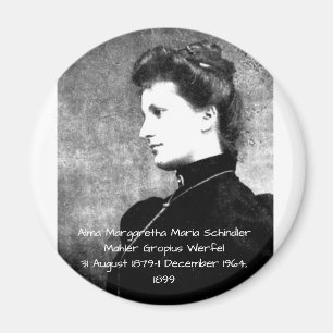 Aimant Alma Margaretha Maria Schindler Mahler Gropius Wer