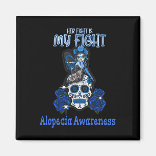 Aimant Alopecia Conscience de sa lutte est mon combat