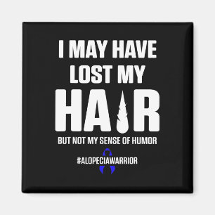 Aimant Alopecia Sensibilisation Perte de cheveux Guerrier
