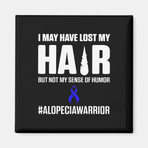 Aimant Alopecia Sensibilisation Perte de cheveux Guerrier