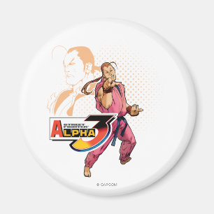 Aimant Alpha 3 Dan de Street Fighter