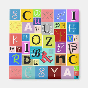 Aimant Alphabet
