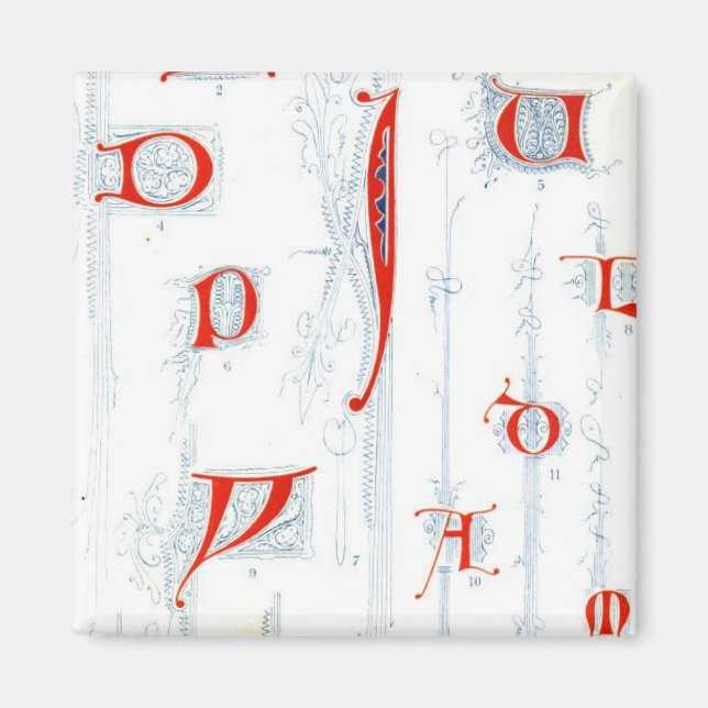 Aimant Alphabet (Devant)