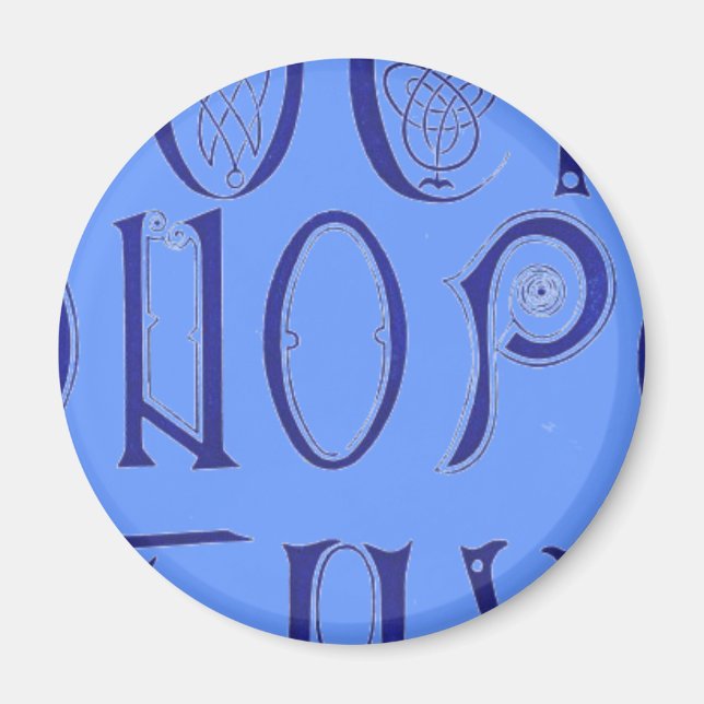 Aimant Alphabet (Devant)