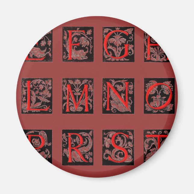 Aimant Alphabet (Devant)