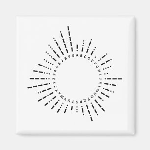 Aimant Alphabet Code Morse