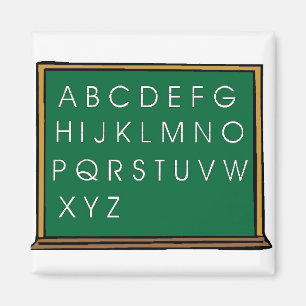 Aimant Alphabet de tableau noir