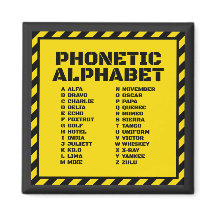 Alphabet phonétique – Édition Alfa Zulu