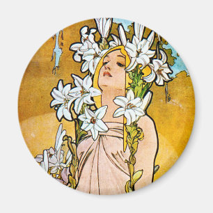 Aimant Alphonse Mucha