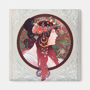 Aimant Alphonse Mucha