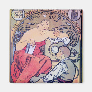 Aimant Alphonse Mucha