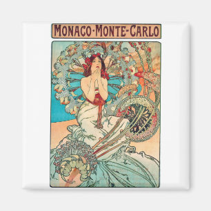Aimant Alphonse Mucha Monaco, Monte-Carlo, 1897