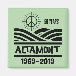 Aimant Altamont Speedway 1969-2019 50e anniversaire