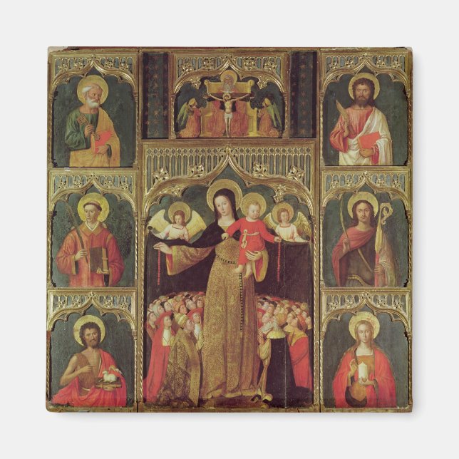 Aimant Altesse de la Vierge du Rosaire, c.1500 (Devant)