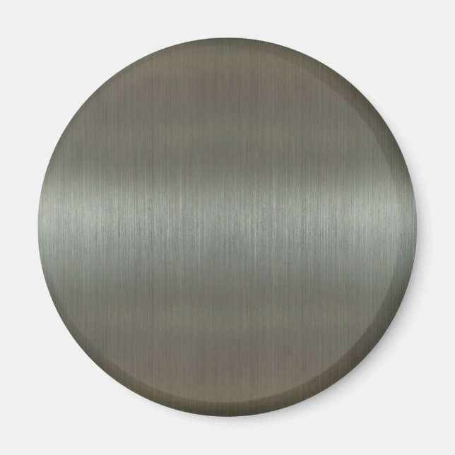Aimant Aluminium brossé (Devant)