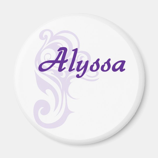 Aimant Alyssa (Devant)