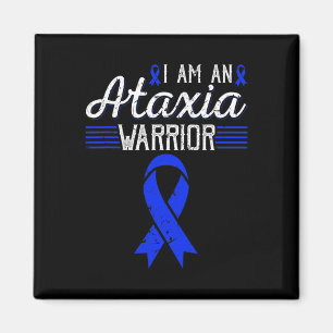 Aimant Am An Ataxia Warrier Blue Ribbon Sensibilisation