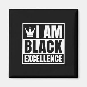 Aimant Am Black Excellence Histoire noire Hommes africain
