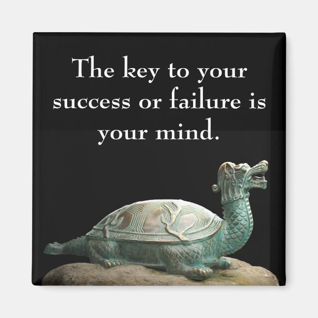 Aimant Amande de tortue dragon (Devant)