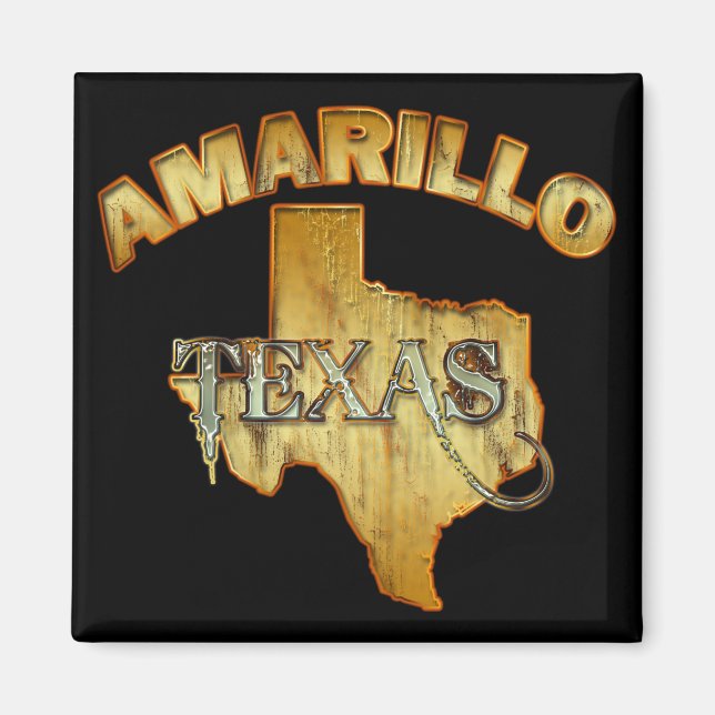 AIMANT AMARILLO, TEXAS (Devant)