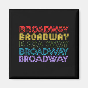 Aimant Amateur de musique rétro Broadway Théâtre Théâtre