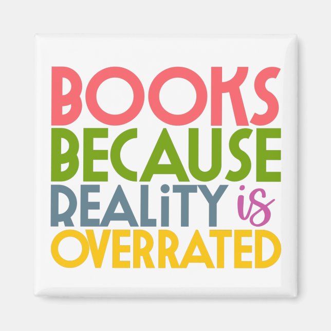 Aimant Amateurs de livres (Devant)