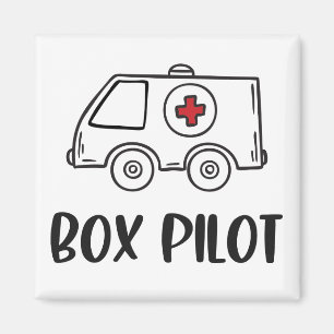 Aimant Ambulance Driver EMS EMT Paramedbox Pilot
