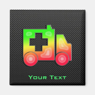 Aimant Ambulance élégante