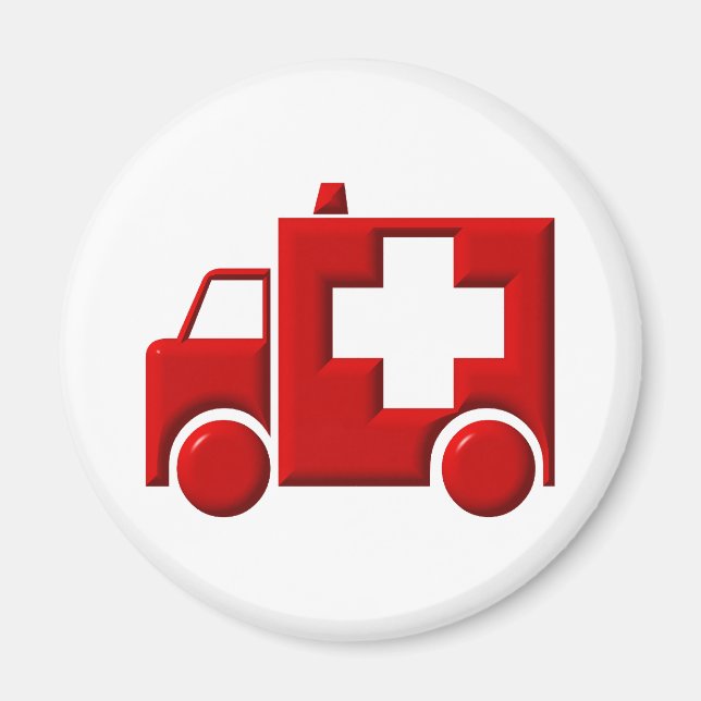 Aimant Ambulance / TEM (Devant)