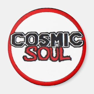 Aimant Âme cosmique - Logo circulaire rond