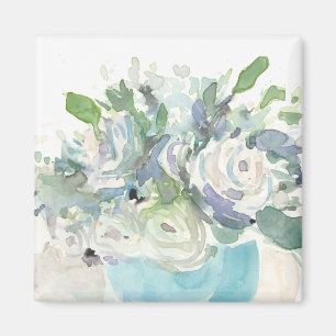 Aimant Aménagement de printemps - Bouquet d'aquarelle