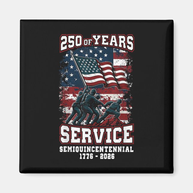 Aimant American 250th Anniversary Celebration 250 Years U (Devant)