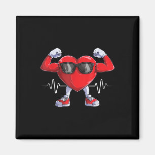 Aimant American Heart Disease Awareness Heart Mois Heart 