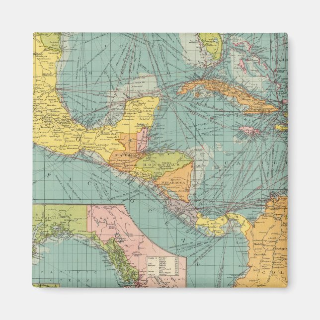 Aimant Amérique centrale (Devant)