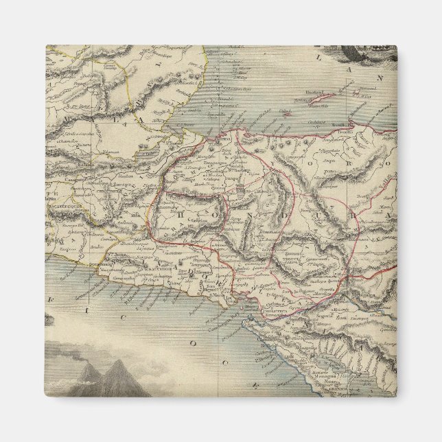 Aimant Amérique centrale 7 (Devant)