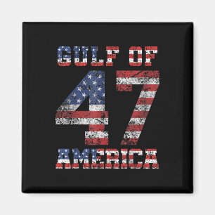 Aimant Amérique du Golfe des États-Unis Salutation Trump 