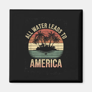 Aimant Amérique du Golfe Humour Trump Patriotique 2025