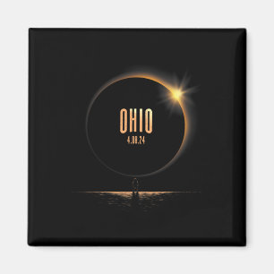 Aimant Amérique du Nord Total Éclipse Solaire 2024 Ohio U