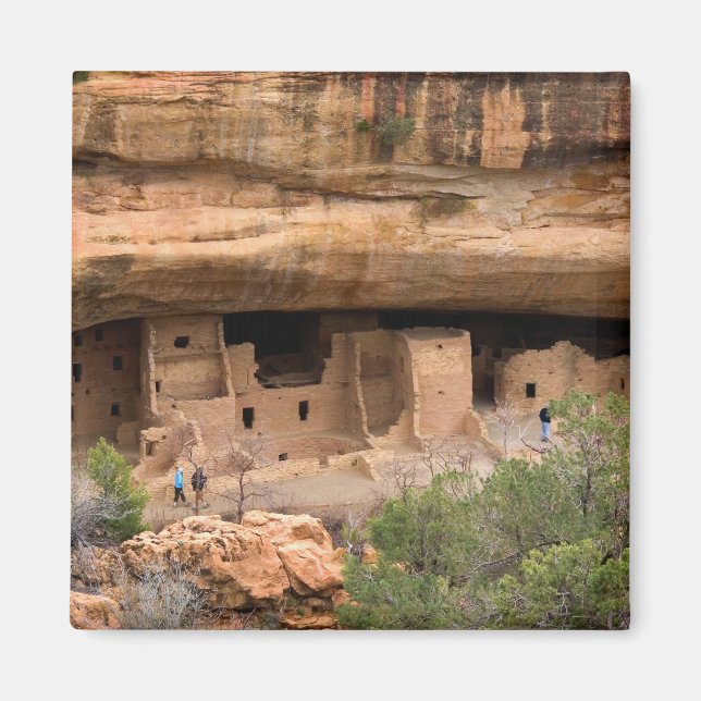 Aimant Amérique du Nord, USA, Colorado. Logements Cliff (Devant)