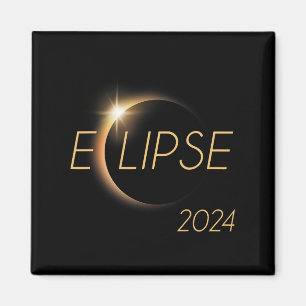 Aimant Amérique Totalité 04 08 24 Total Éclipse Solaire 2