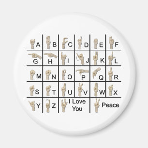 Aimant AmeslanAlphabet120710