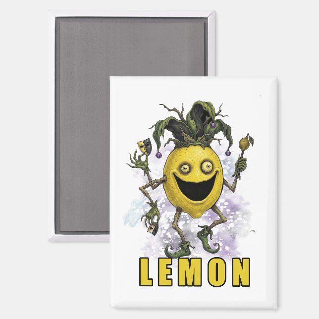 Aimant Ami Citron de Void Jester (Recto/Verso)