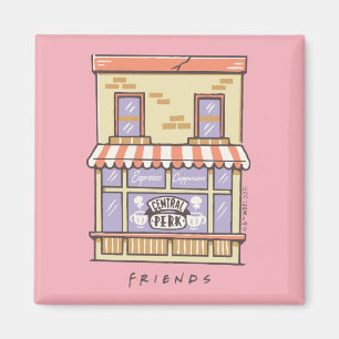 Aimant AMIS™   Central Perk Cartoon Coffee Shop
