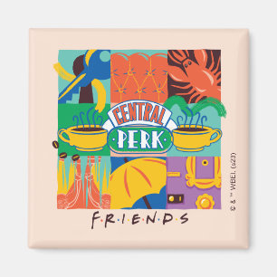 Aimant AMIS™   Central Perk Vibrant Graphic