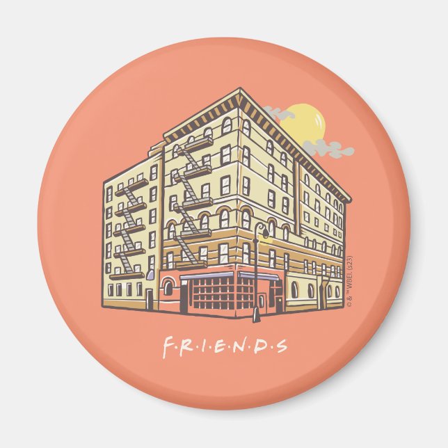 Aimant AMIS™ | Monica's Apartment Building (Devant)